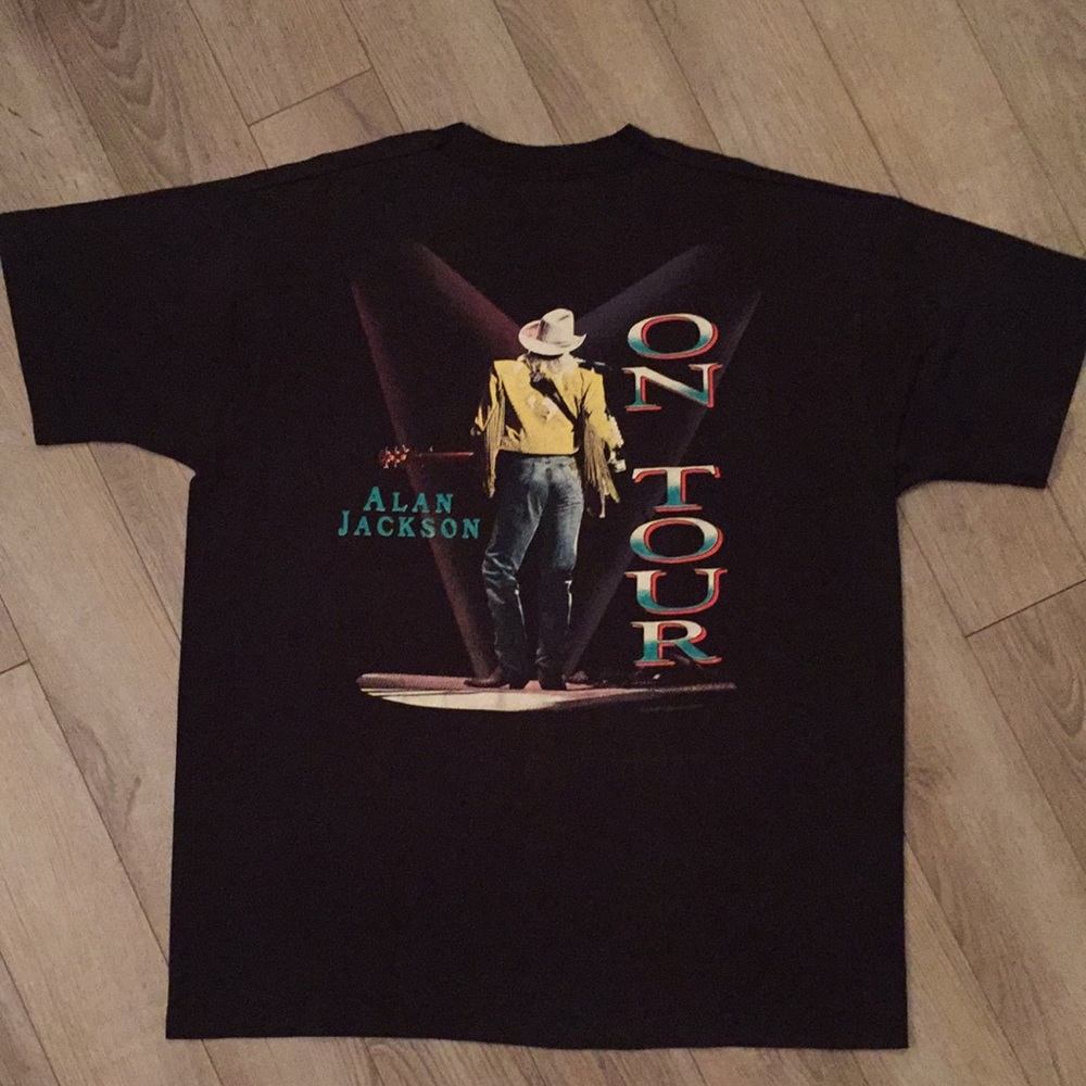 Alan Jackson tour band shirt xl - Picture 4 of 6